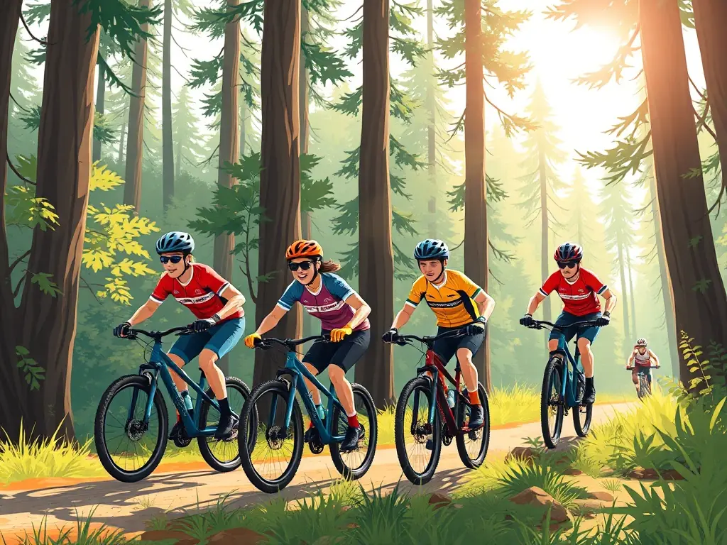 A group of riders is participating in a community ride, adhering to safety guidelines and promoting responsible motocyclisme practices, reflecting the COMITE DEPARTEMENTAL MOTOCYCLISTE's commitment to safety.